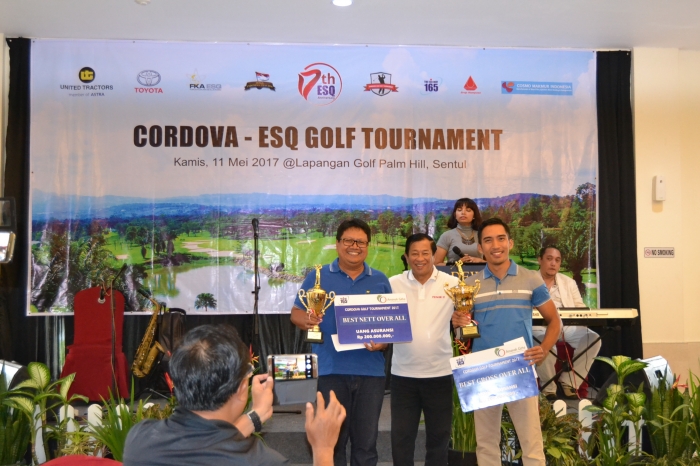 Cordova Golf Tournament Pra Milad ESQ ke 17