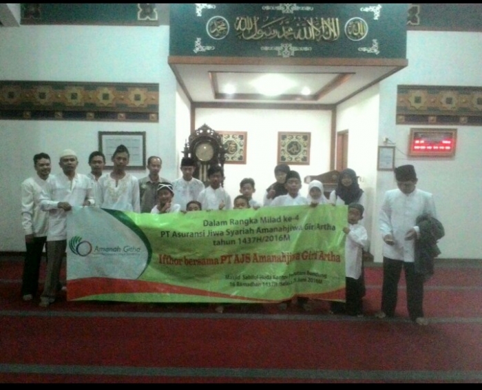 Roadshow Milad ke 4 Amanah Githa ke Masjid Sabilul Huda Kantor Perhutani Bandung